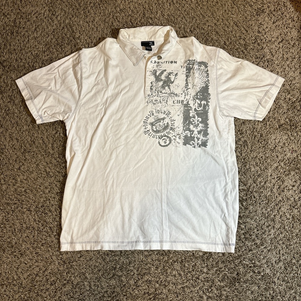 Y2K collard Short sleeve T-Shirt